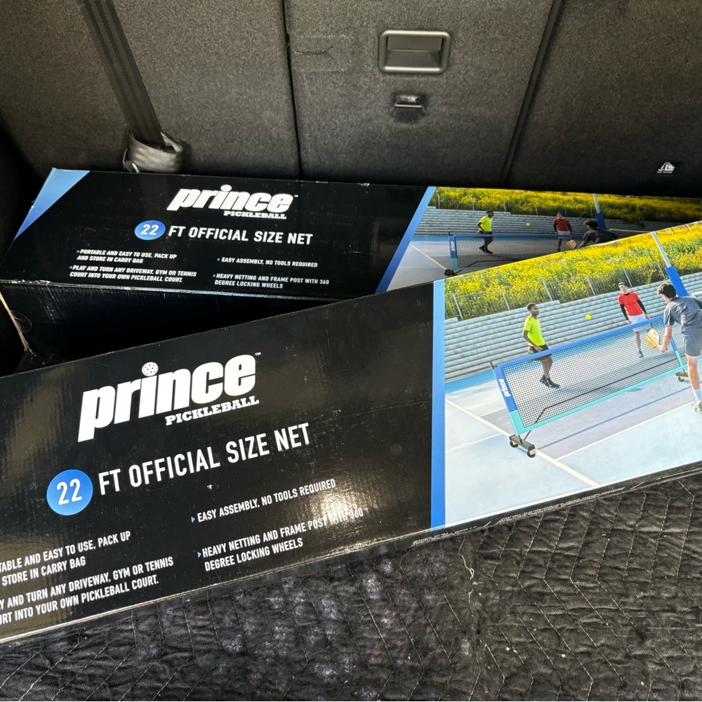 Prince 22FT OFFICIAL Pickleball size Set with Wheels Portable Carry Bag - NIB